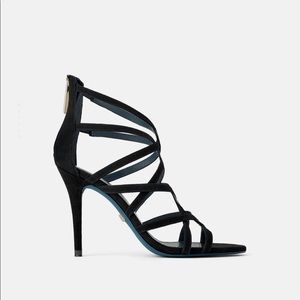 Brand new with tags Zara blue collection heels. 10